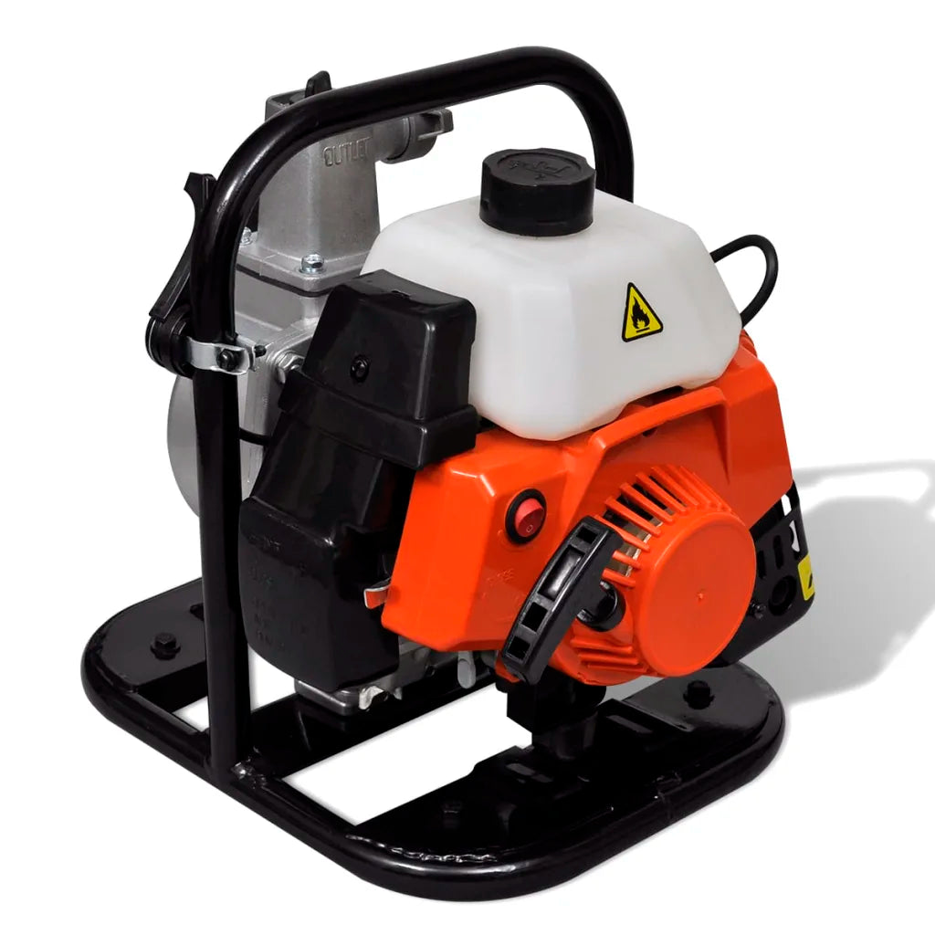 Bomba de água motor a gasolina 2 tempos 1,2 kW 0,95 L