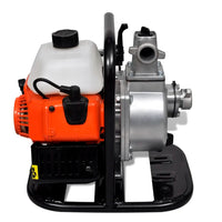 Bomba de água motor a gasolina 2 tempos 1,2 kW 0,95 L