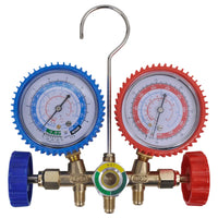 2 modos- conjunto de manómetro medidor para ar condicionado