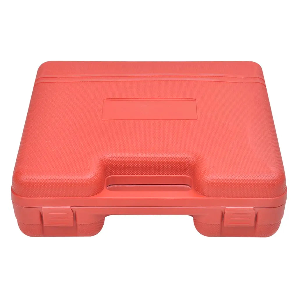 Conjunto manómetro colector 2 formas num kit de ferramentas