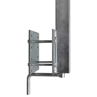 Suporte de proa para reboque de barco em barra 2 pcs 63-88cm