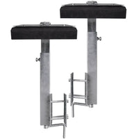 Suporte de proa para reboque de barco em barra 2 pcs 63-88cm