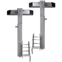 Suporte de proa para reboque de barco em barra 2 pcs 63-88cm