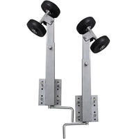 Suporte arco rolo duplo p/ reboque de barco conjunto 2 59-84 cm