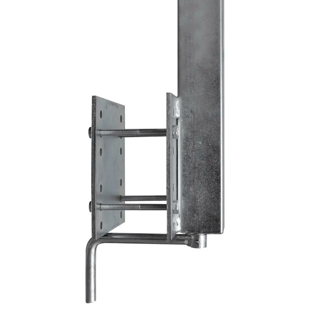 Suporte arco rolo duplo p/ reboque de barco conjunto 2 59-84 cm