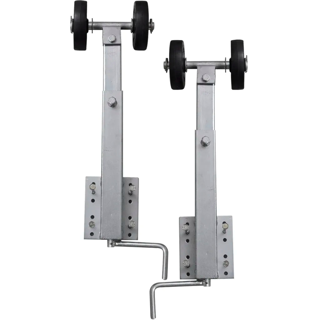 Suporte arco rolo duplo p/ reboque de barco conjunto 2 59-84 cm