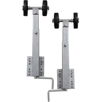 Suporte arco rolo duplo p/ reboque de barco conjunto 2 59-84 cm