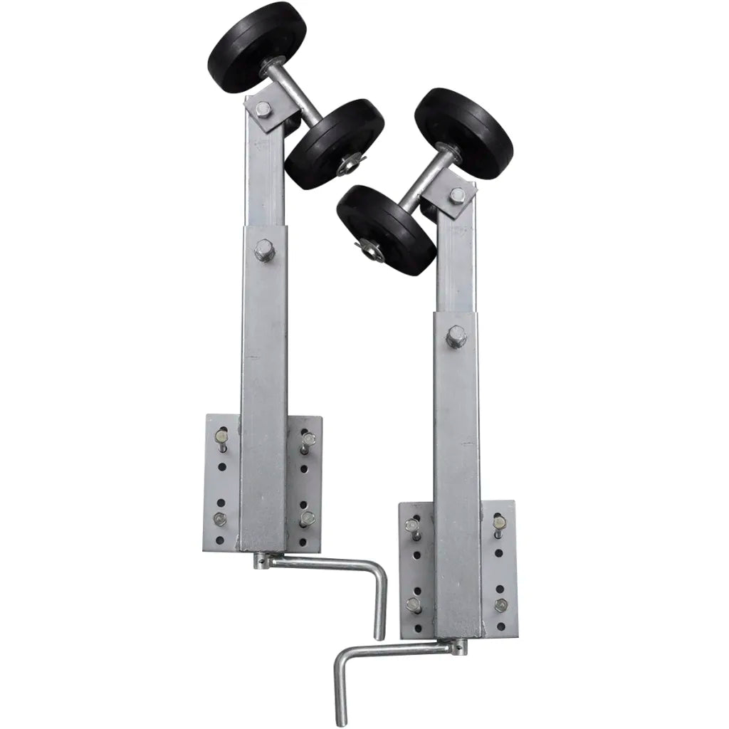 Suporte arco rolo duplo p/ reboque de barco conjunto 2 59-84 cm
