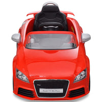 Carro Audi TT RS para crianças com controlo remoto -
