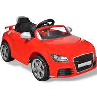 Carro Audi TT RS para crianças com controlo remoto -
