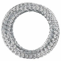 Rolo de arame farpado BTO-22 Concertina aço galvanizado