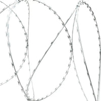 Rolo de arame farpado BTO-22 Concertina aço galvanizado