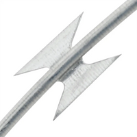 Rolo de arame farpado BTO-22 Concertina aço galvanizado