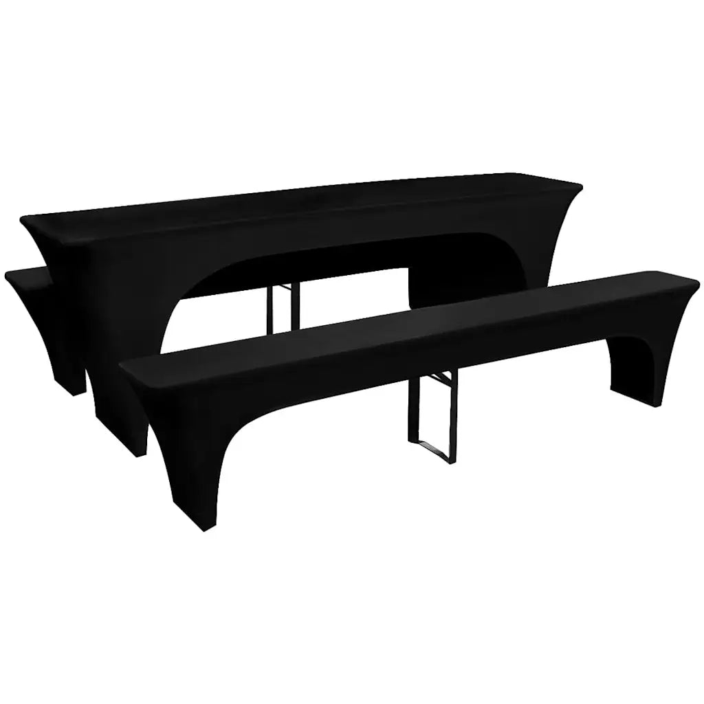 Conjunto 3 capas para mesa e bancos de bar,