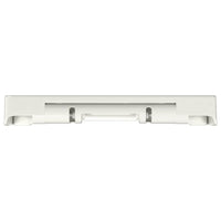 vidaXL Tampo sanita fecho suave design remoção rápida quadrado branco