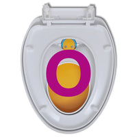 Tampo sanita com fecho suave adultos/crianças branco e