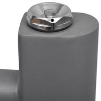 Aquecedor toalhas casa de banho liso  cinza