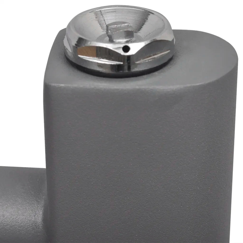 Aquecedor toalhas casa de banho liso  cinza