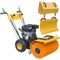 vidaXL Limpa-neves multifuncional motor a gasolina 6,5 CV