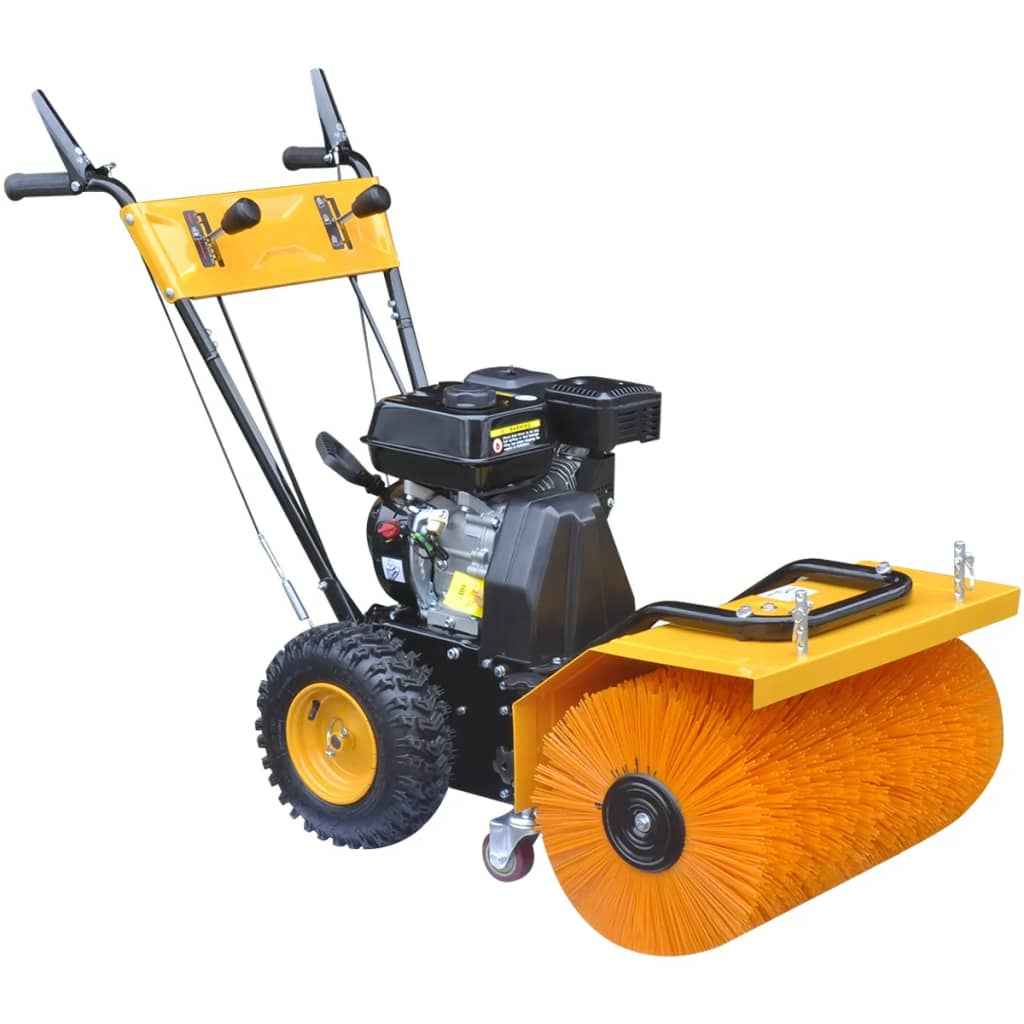 vidaXL Limpa-neves multifuncional motor a gasolina 6,5 CV