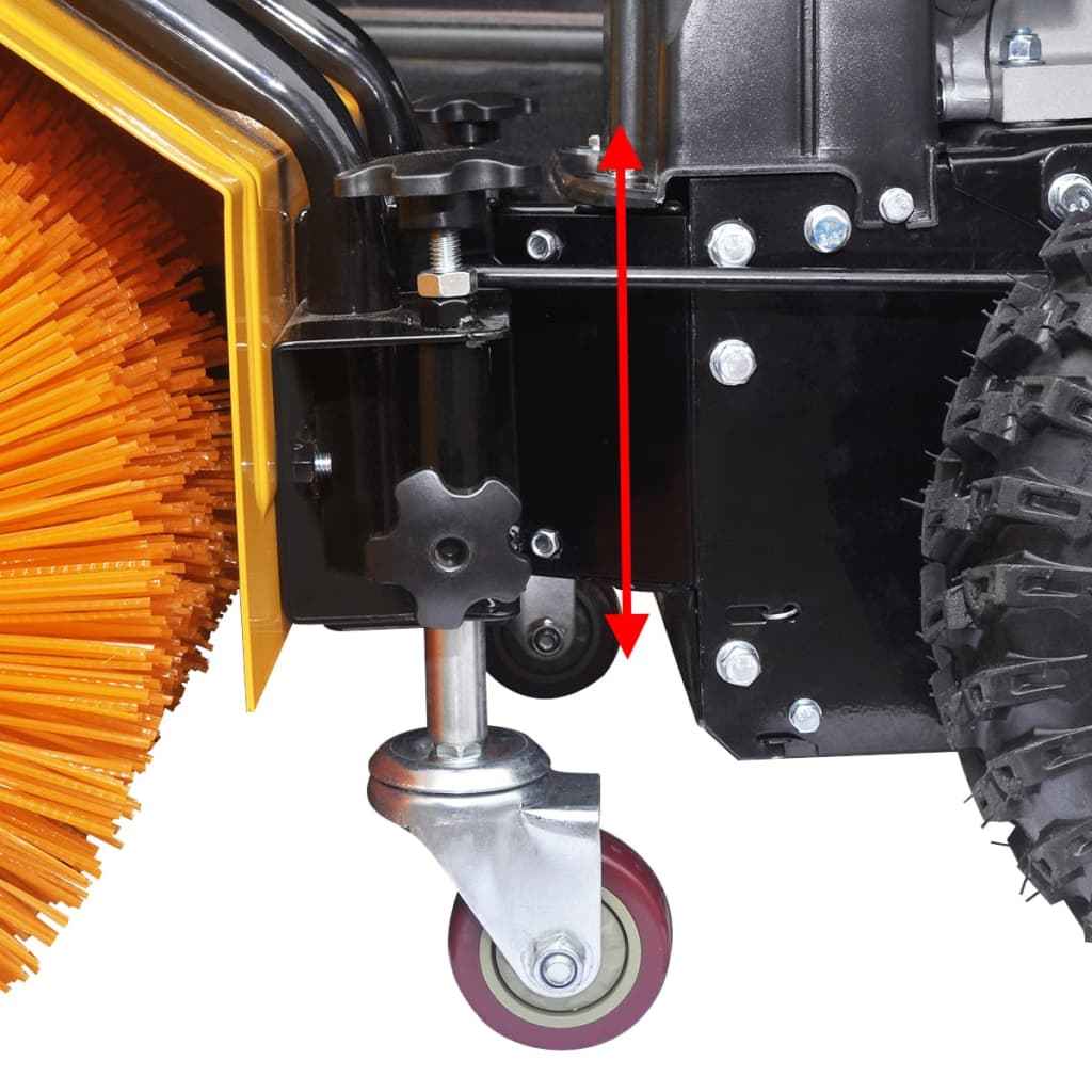 vidaXL Limpa-neves multifuncional motor a gasolina 6,5 CV