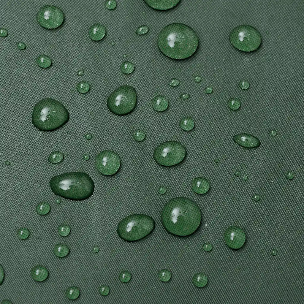 Capa de chuva comprida resistente e impermeável + capuz  L
