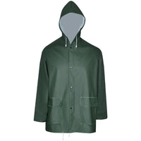 Fato de chuva resistente e impermeável + capuz , 2 pcs XXL