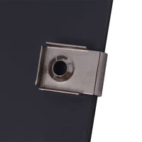 vidaXL Espelho de azulejos de vidro sem moldura 8 pcs 20,5 cm