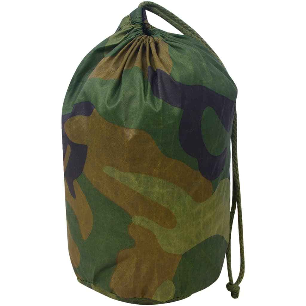 vidaXL Rede de camuflagem com saco de armazenamento 1,5x3 m