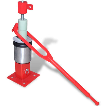 Mini trocador de pneus vermelho