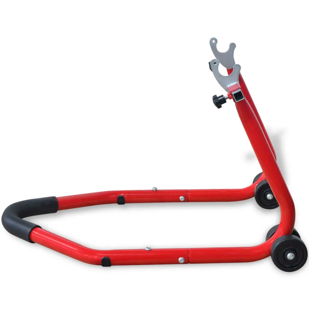 Suporte traseiro para motas, vermelho