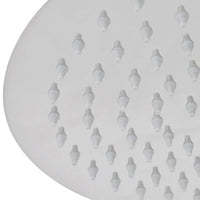 vidaXL Cabeça de chuveiro redonda em aço inoxidável 20 cm