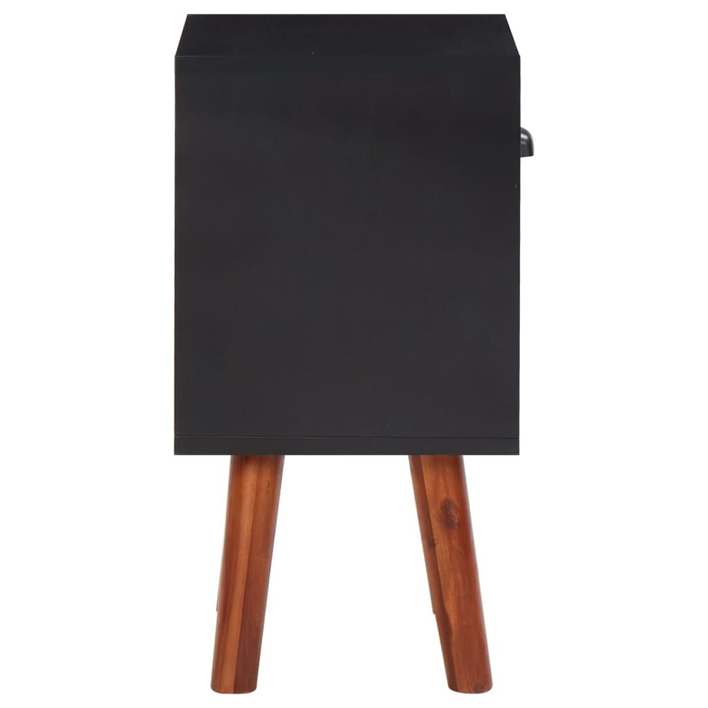 vidaXL Mesa de cabeceira 40x30x57 cm madeira de acácia maciça