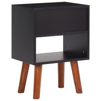 vidaXL Mesa de cabeceira 40x30x57 cm madeira de acácia maciça