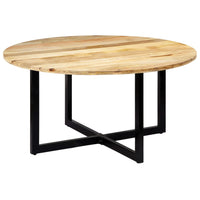 vidaXL Mesa de jantar 150x73 cm madeira de mangueira maciça