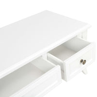 vidaXL Móvel de TV 100x35x35 cm madeira branco