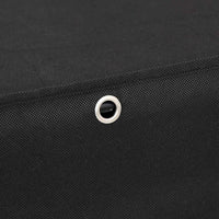 vidaXL Sapateira 60x30x166 cm tecido preto