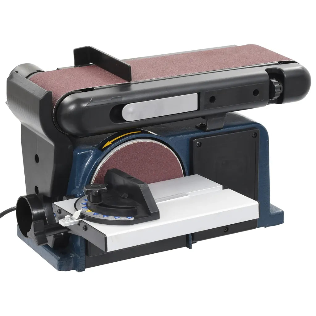 Lixadeira elétrica de disco e cinto 370 W 150 mm