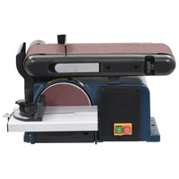 Lixadeira elétrica de disco e cinto 370 W 150 mm