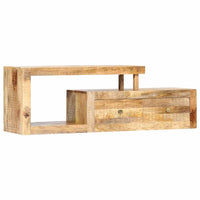 vidaXL Móvel de TV 120x30x40 cm madeira de mangueira maciça