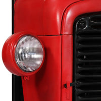 vidaXL Garrafeira trator 49x31x172 cm madeira de mangueira maciça