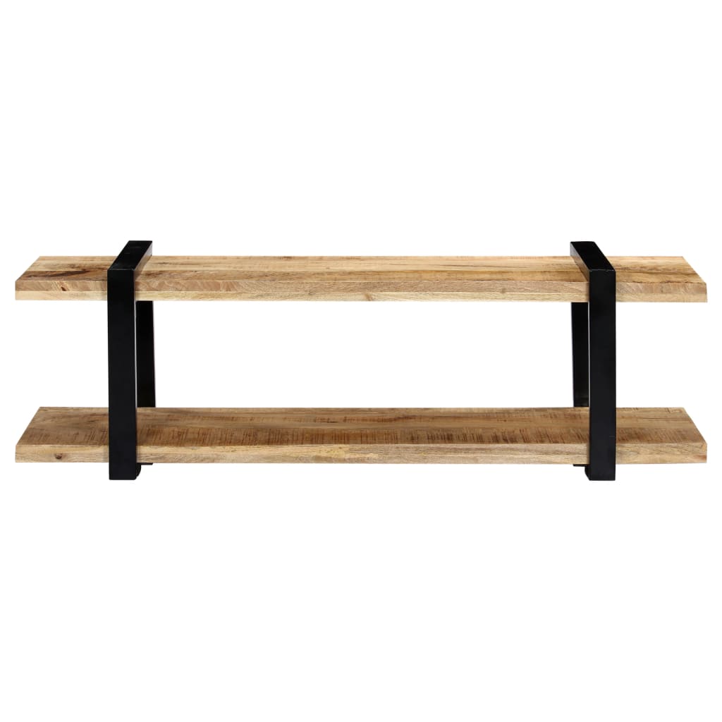 vidaXL Móvel de TV 130x40x40 cm madeira de mangueira maciça