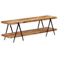 vidaXL Móvel de TV 160x40x50 cm madeira de mangueira maciça