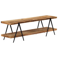 vidaXL Móvel de TV 160x40x50 cm madeira de mangueira maciça