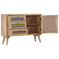 vidaXL Aparador 100x30x75 cm madeira de mangueira maciça