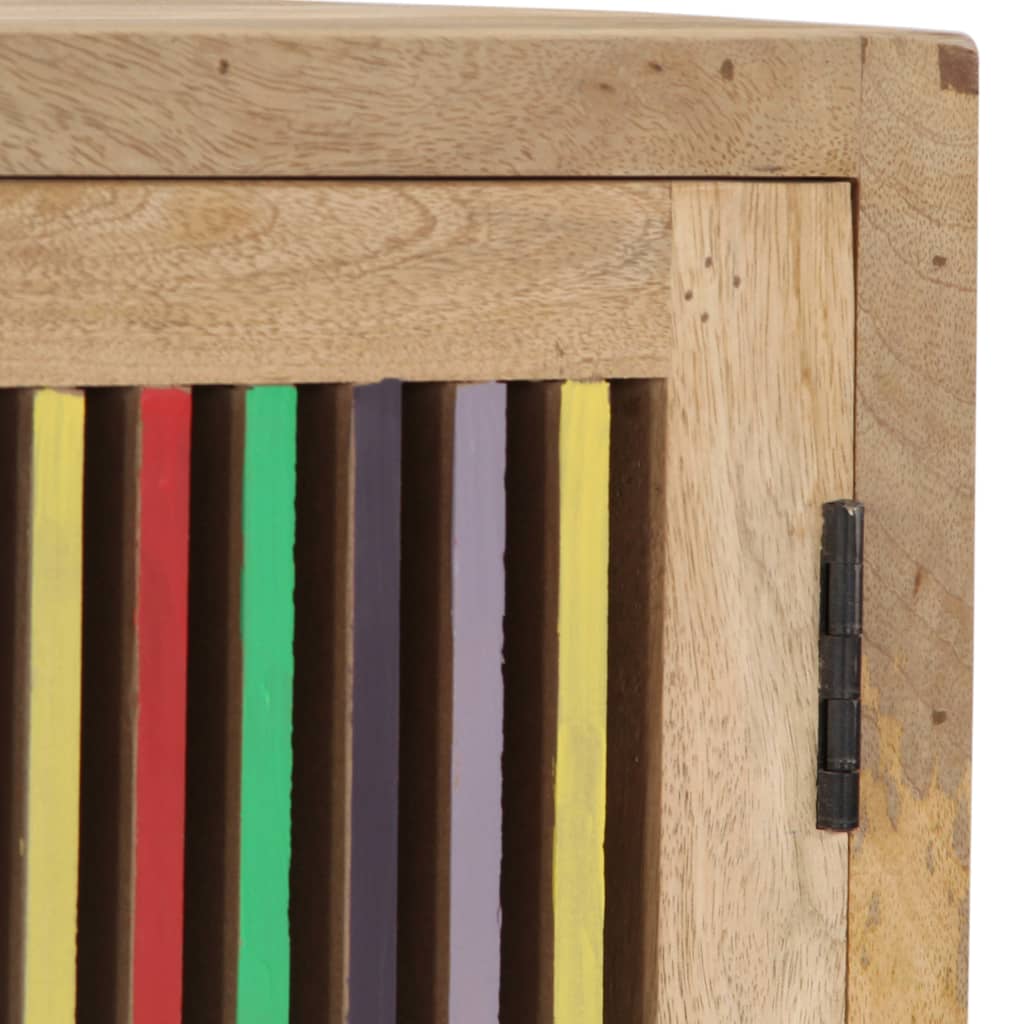 vidaXL Aparador 100x30x75 cm madeira de mangueira maciça