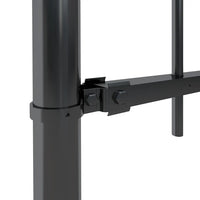 Cerca de jardim BOXTEL com topo em arco, em aço, 181x80 cm,