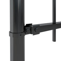 Cerca de jardim BOXTEL com topo em arco, em aço, 181x120 cm,
