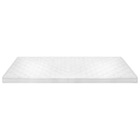 vidaXL Sobrecolchão 80x200 cm perfil estilo ovo em espuma fria 6 cm