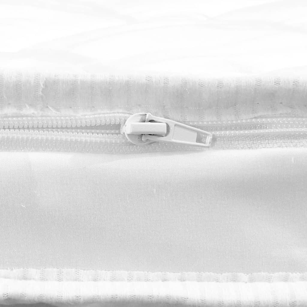 vidaXL Sobrecolchão 80x200 cm perfil estilo ovo em espuma fria 6 cm